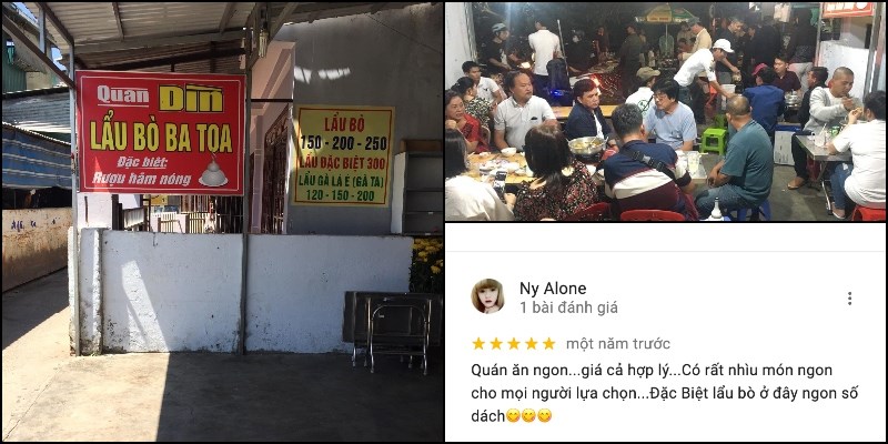 Quán Lẩu Bò Quán Dìn