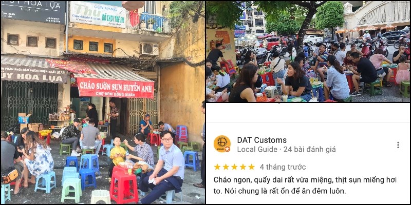 Quán Cháo Sườn Huyền Anh