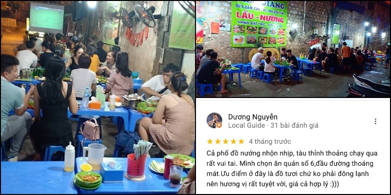 Quán Đồ Nướng Gầm Cầu