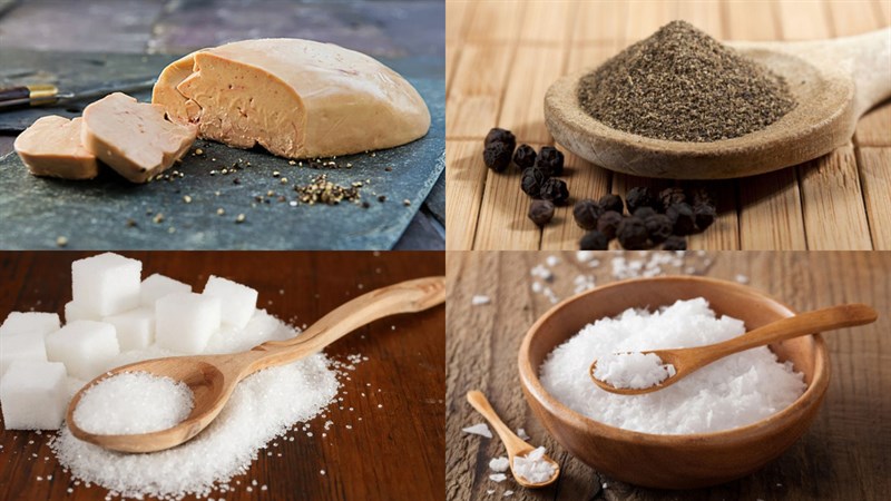 Nguyên liệu món ăn pate gan ngỗng