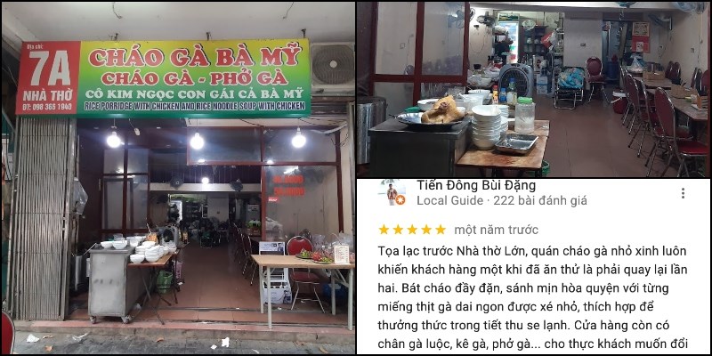 Quán Cháo Gà Bà Mỹ