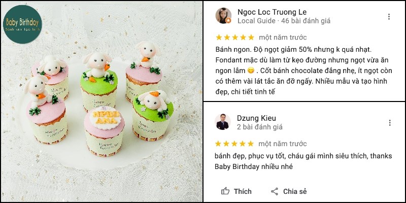 Tiệm bánh kem Baby Birthday