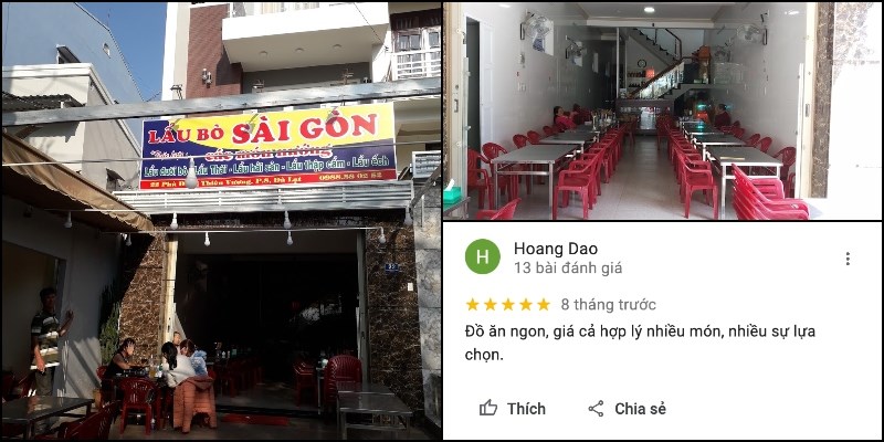 Quán Lẩu Bò Sài Gòn