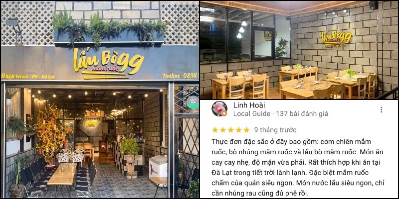Quán Lẩu Bò Mắm Ruốc 99
