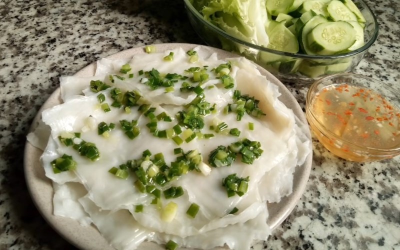 Bánh tráng hấp