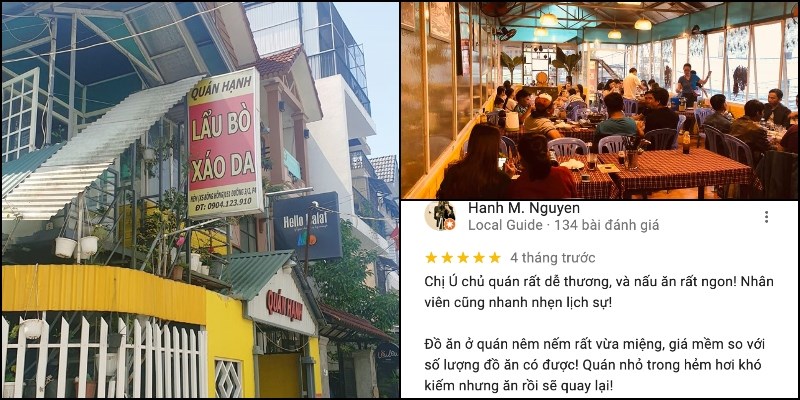 Quán Hạnh - Lẩu Bò Xáo Da