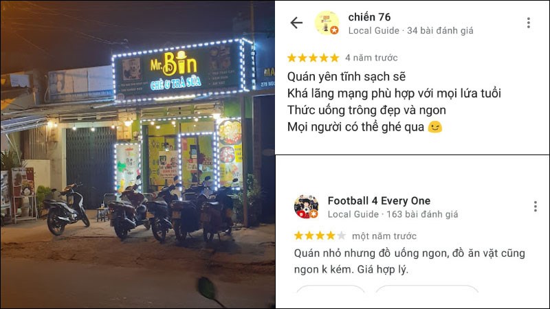 Quán Mr.BIN Chè & Trà