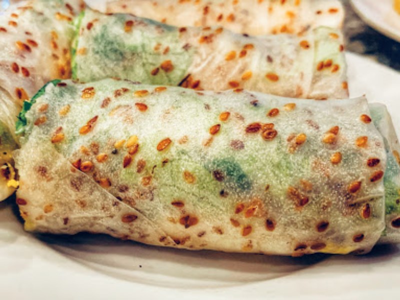 Món ăn quán bánh xèo Cô Nga