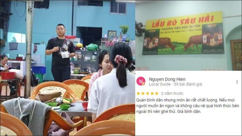 Lẩu bò Sáu Hải
