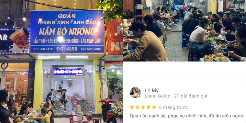Quán Nướng Nhung Xinh