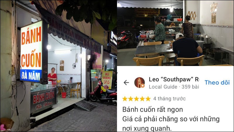 Quán bánh cuốn Bà Năm