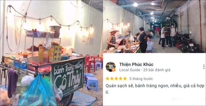 Quán bánh tráng Cô Thủy