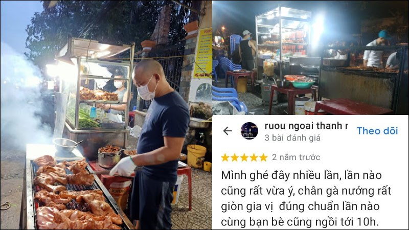 Quán Chân Gà Nướng Khoái Hoài