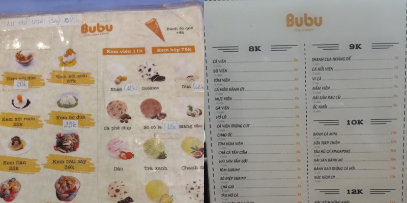 Quán Kem Xôi Dừa Bubu