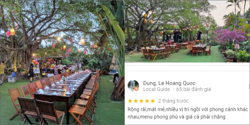 Nhà hàng Sân Vườn Bên Sông