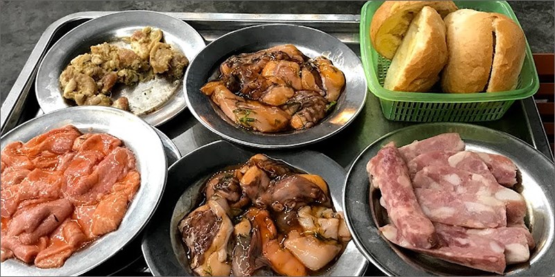 Quán Đồ Nướng Than Hoa Lẫn
