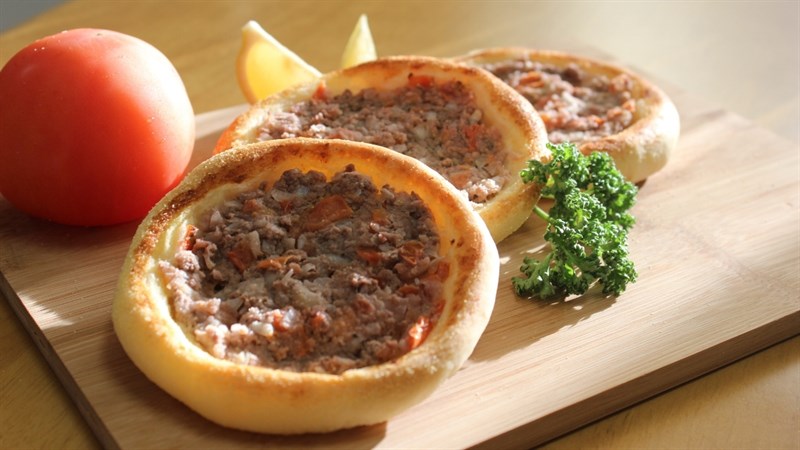 pizza Sfiha, Syria