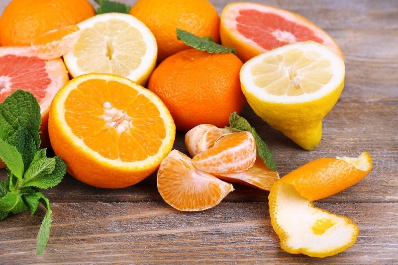 Trái cây thuộc họ cam quýt