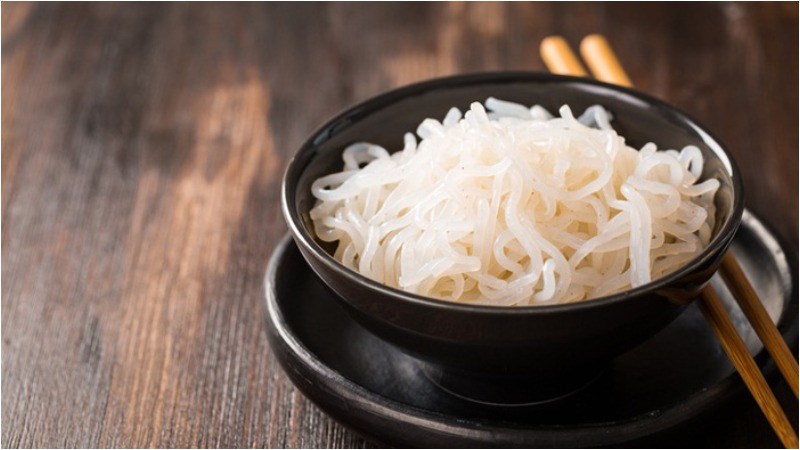 Bún nưa - Shirataki noodles là gì?
