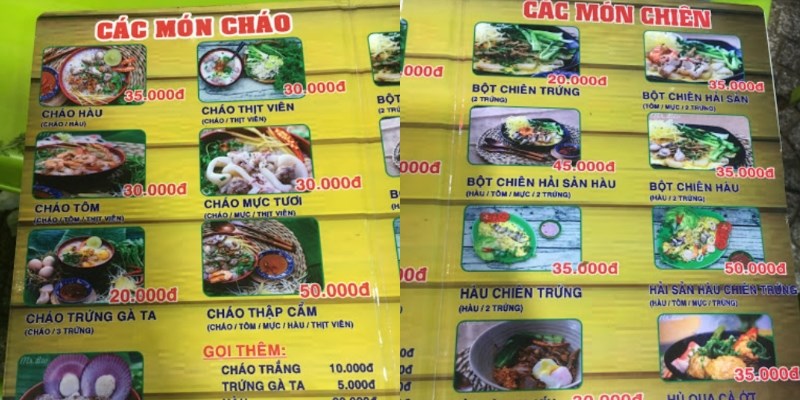 Quán Cháo Hàu Mr.béo