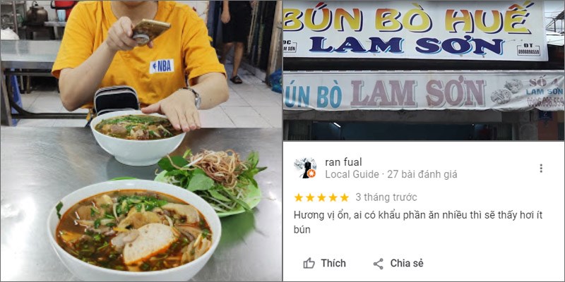 Quán Bún Bò Huế Lam Sơn