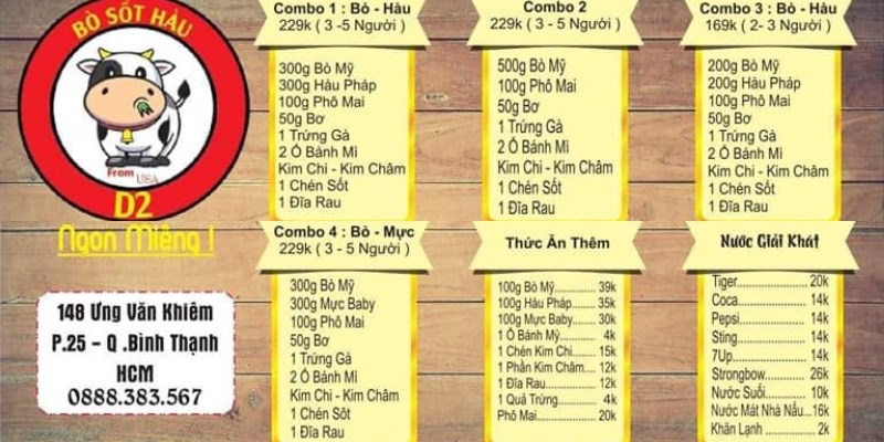 Quán Bò Sốt Hàu