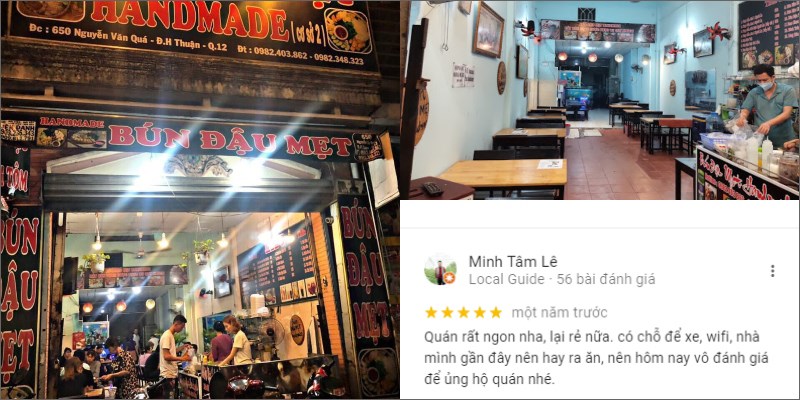 Quán Bún Đậu Mẹt Handmade