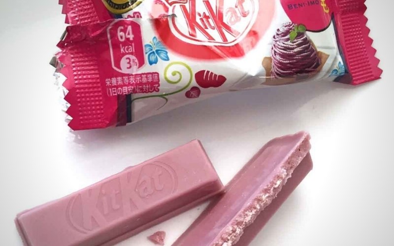 Kitkat khoai lang tím