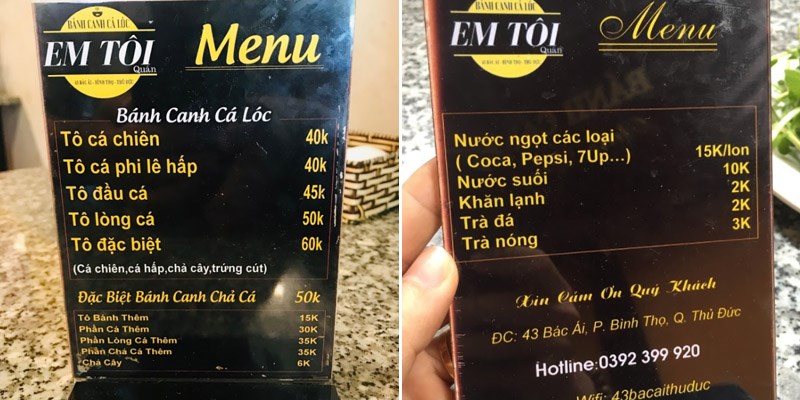 Quán Bánh Canh Cá Lóc Em Tôi 