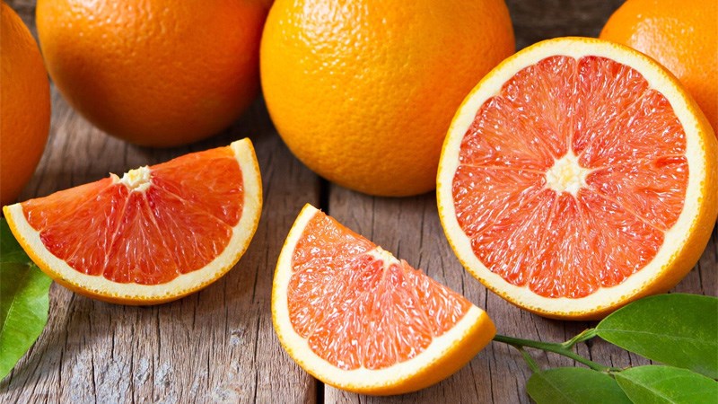 Cam ruột đỏ cara Mỹ