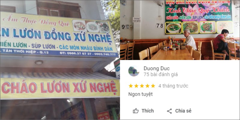 Quán Cháo Lươn Xứ Nghệ