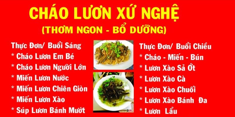 Quán Cháo Lươn Xứ Nghệ