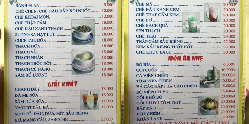 Quán Chè Mỹ 2