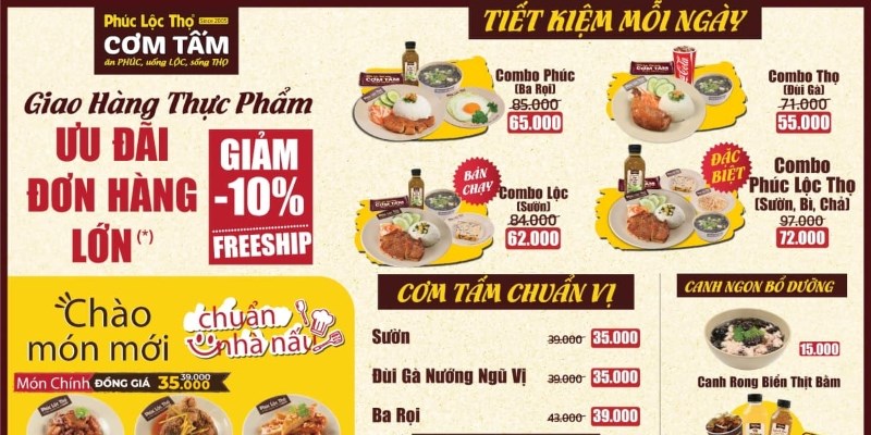 Quán Cơm Tấm Phúc Lộc Thọ