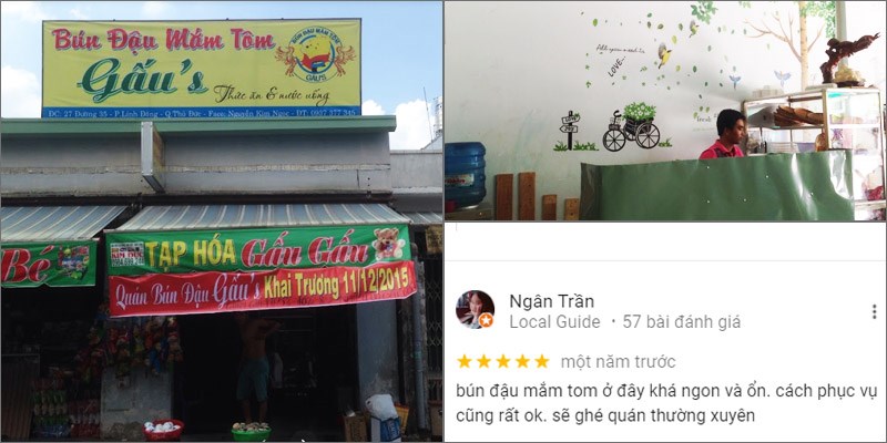 Quán Bún Đậu Mắm Tôm Gấu's 