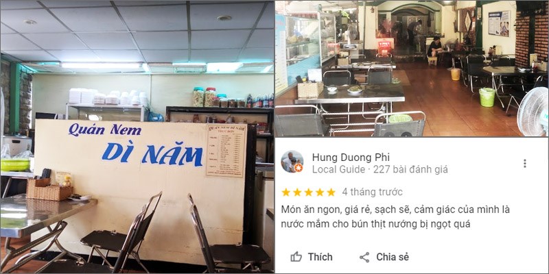 Quán Nem Dì Năm