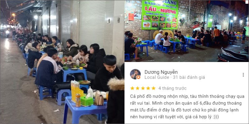Quán Đồ Nướng Gầm Cầu Số 6