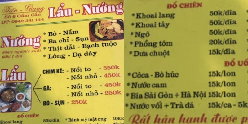 Quán Đồ Nướng Gầm Cầu Số 6
