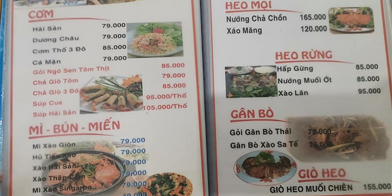 Quán Ốc Hải Sản 3 Đô