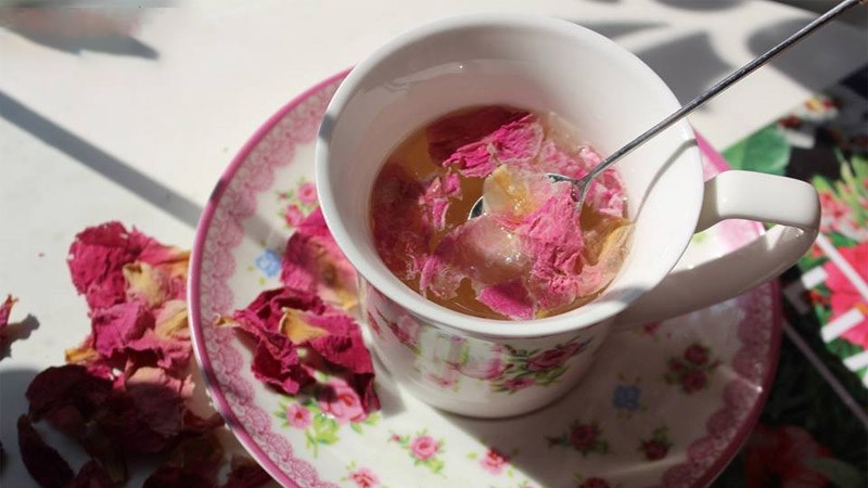 Trà hoa thược dược