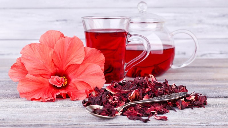Trà hoa dâm bụt (Trà hibiscus)