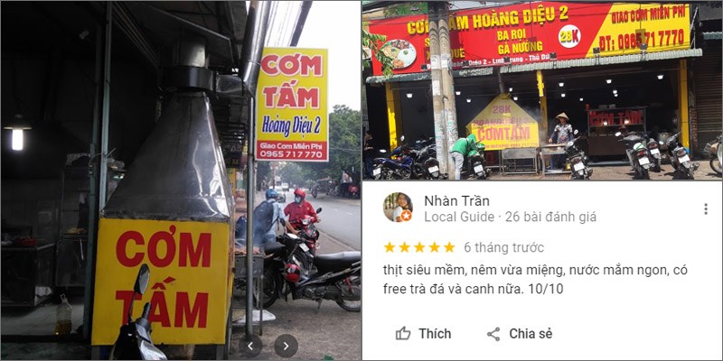 Quán Cơm Tấm Hoàng Diệu 2