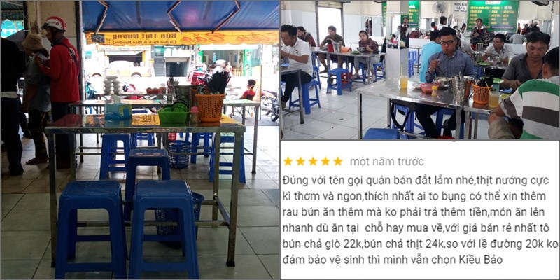 Quán Bún Thịt Nướng Kiều Bảo