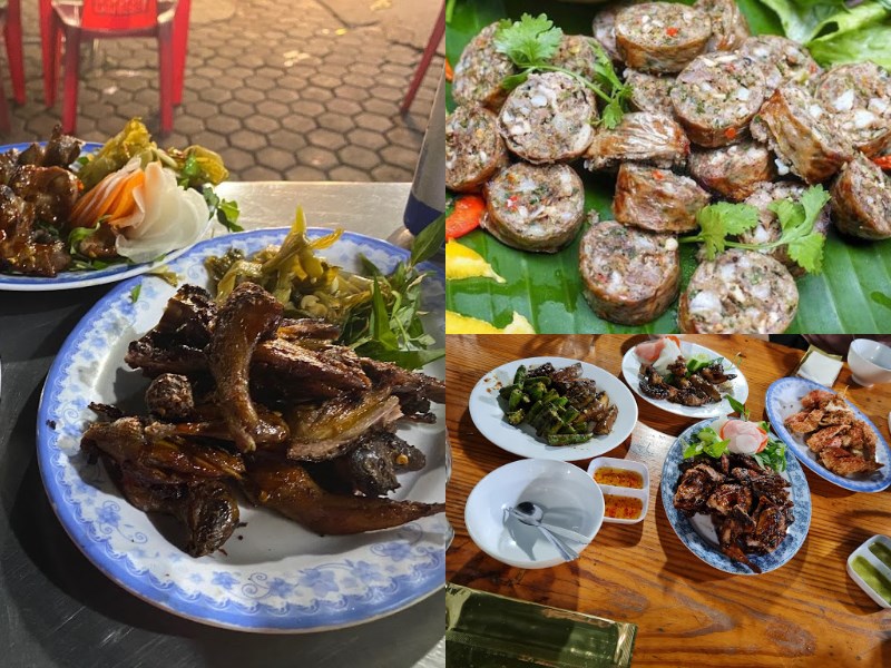Món ăn quán ốc Cô Bảy