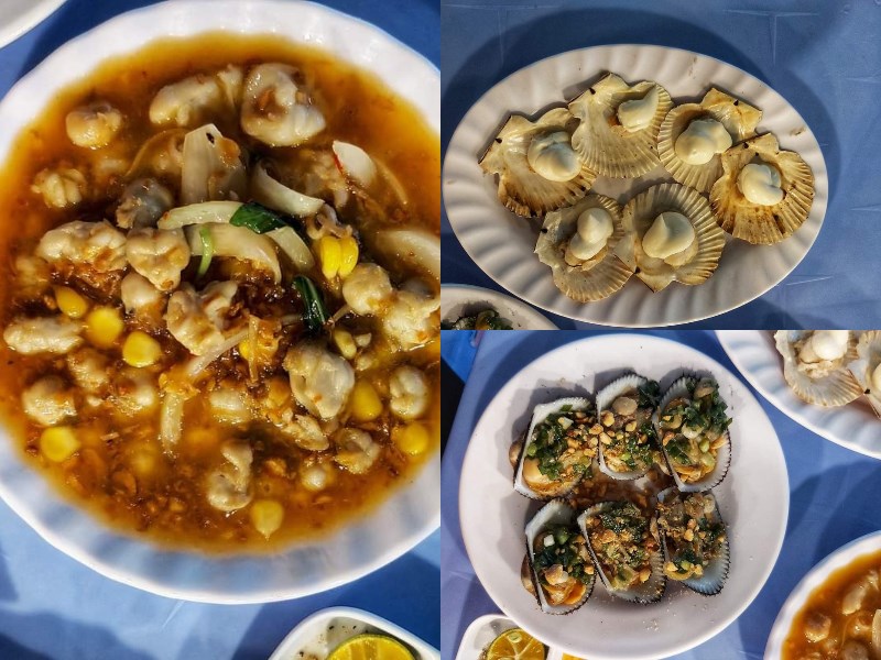 Món ăn quán ốc Nguyễn Hoàng