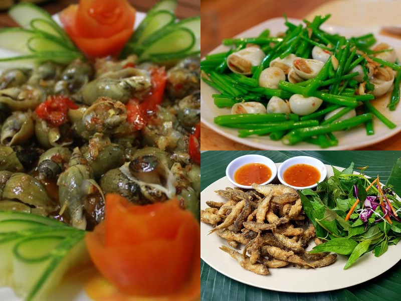 Món ăn quán A Nhỏ
