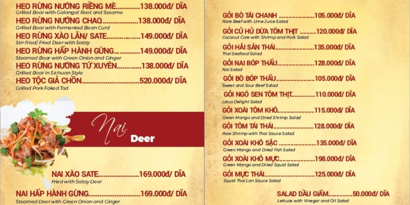 Nhà Hàng Nai Bên Sông