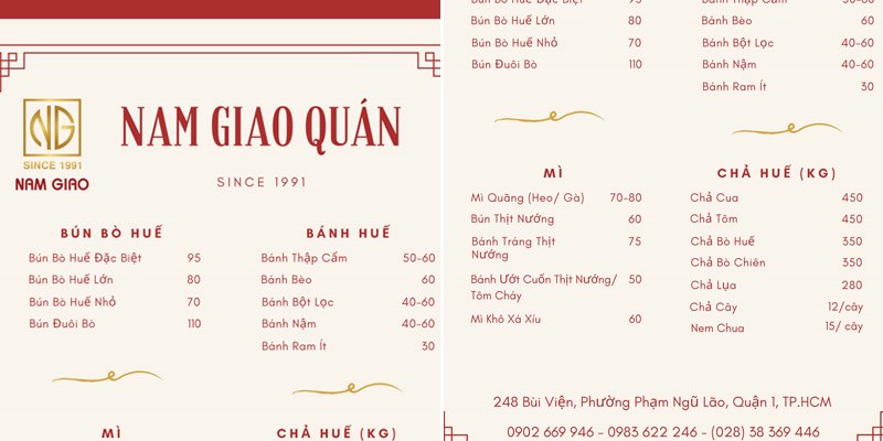 Quán Bún bò Nam Giao