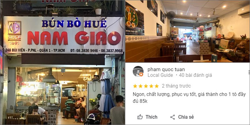 Quán Bún bò Nam Giao
