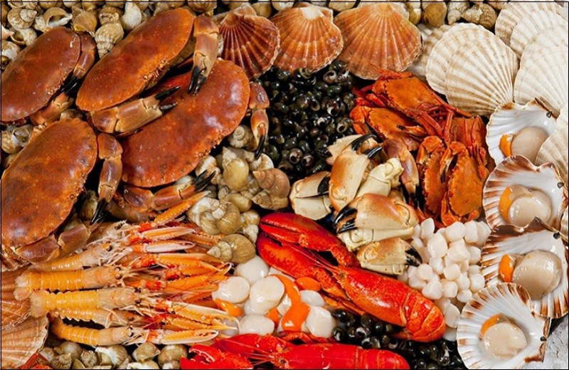 Hải sản có vỏ